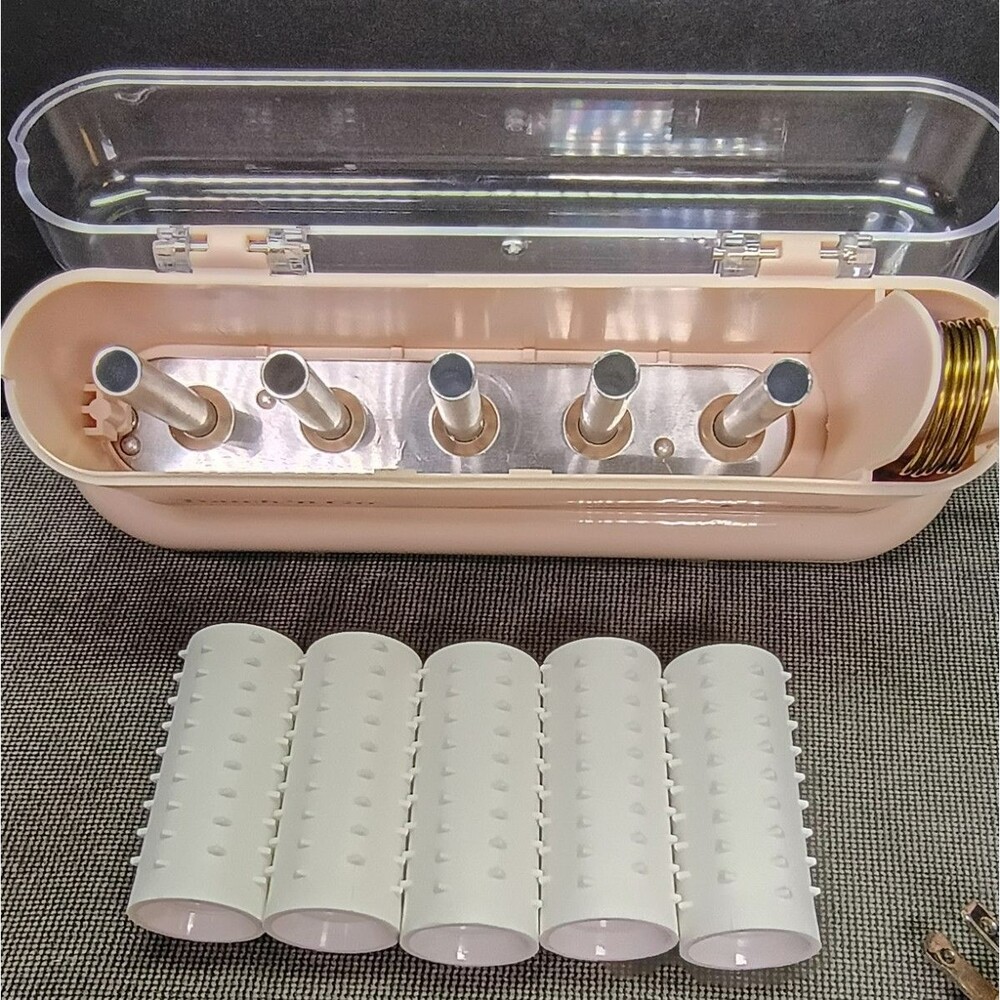 Conair TOUCH 'N GO Hair Curlers 5 Hot Rollers 120V - EUC - TS5A - Picture 4 of 10